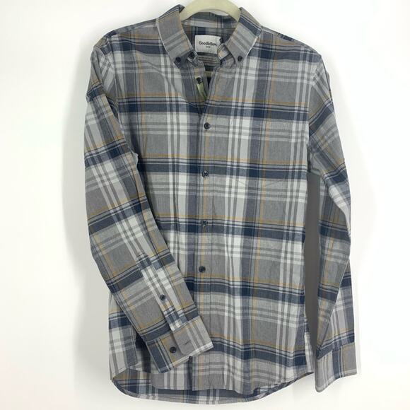 Goodfellow & Co Long Sleeve Button Down Shirt Men's Size Small NWT - Picture 3 of 6